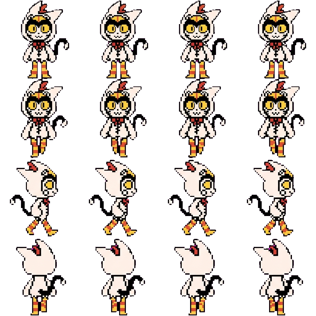 Heidy movement sprite