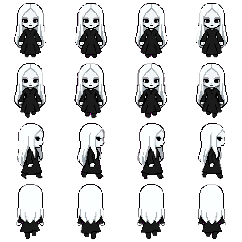 Jade movement sprite