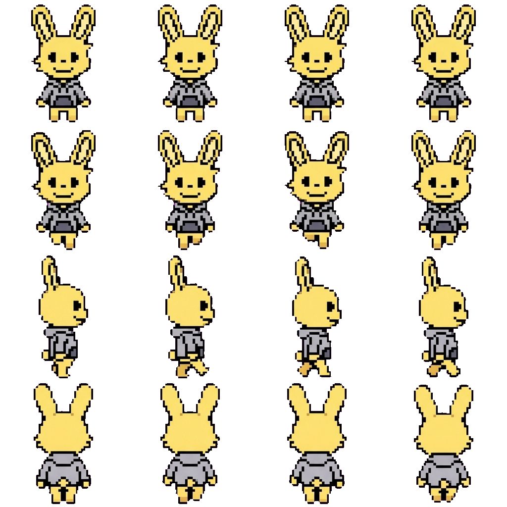 Intern movement sprite