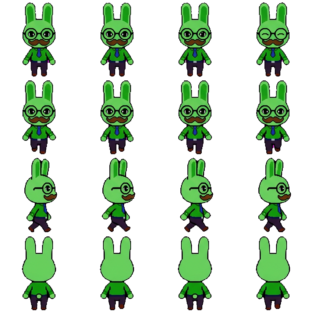 Pyschologist movement sprite