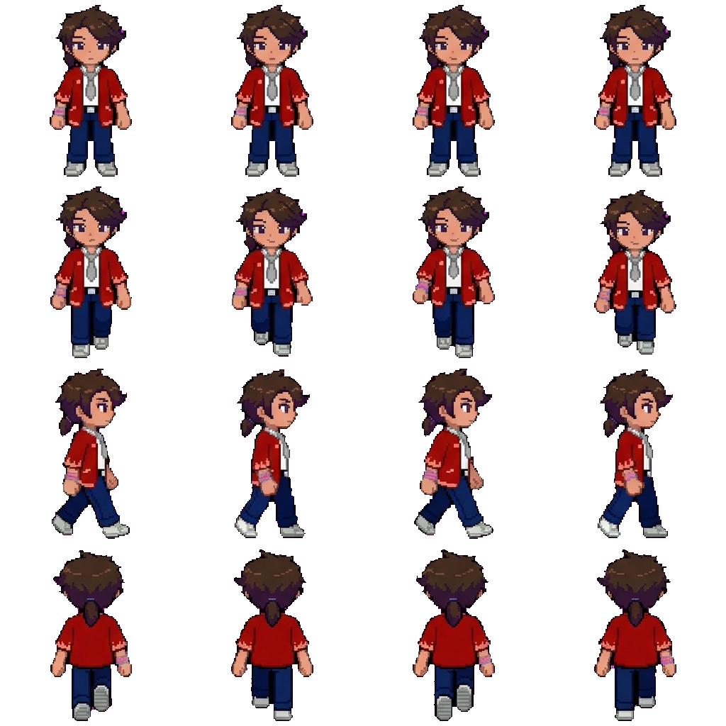 Jackson movement sprite