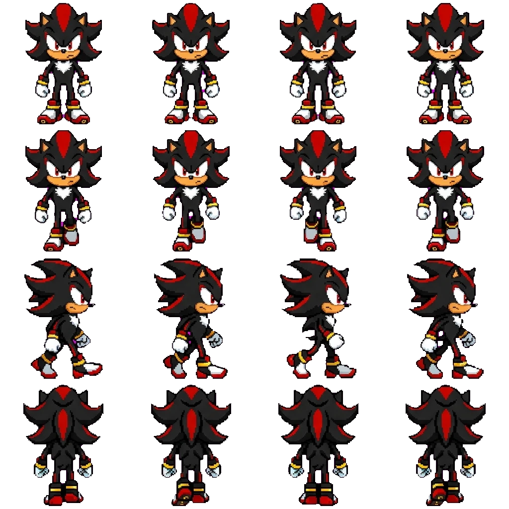 Shadow movement sprite