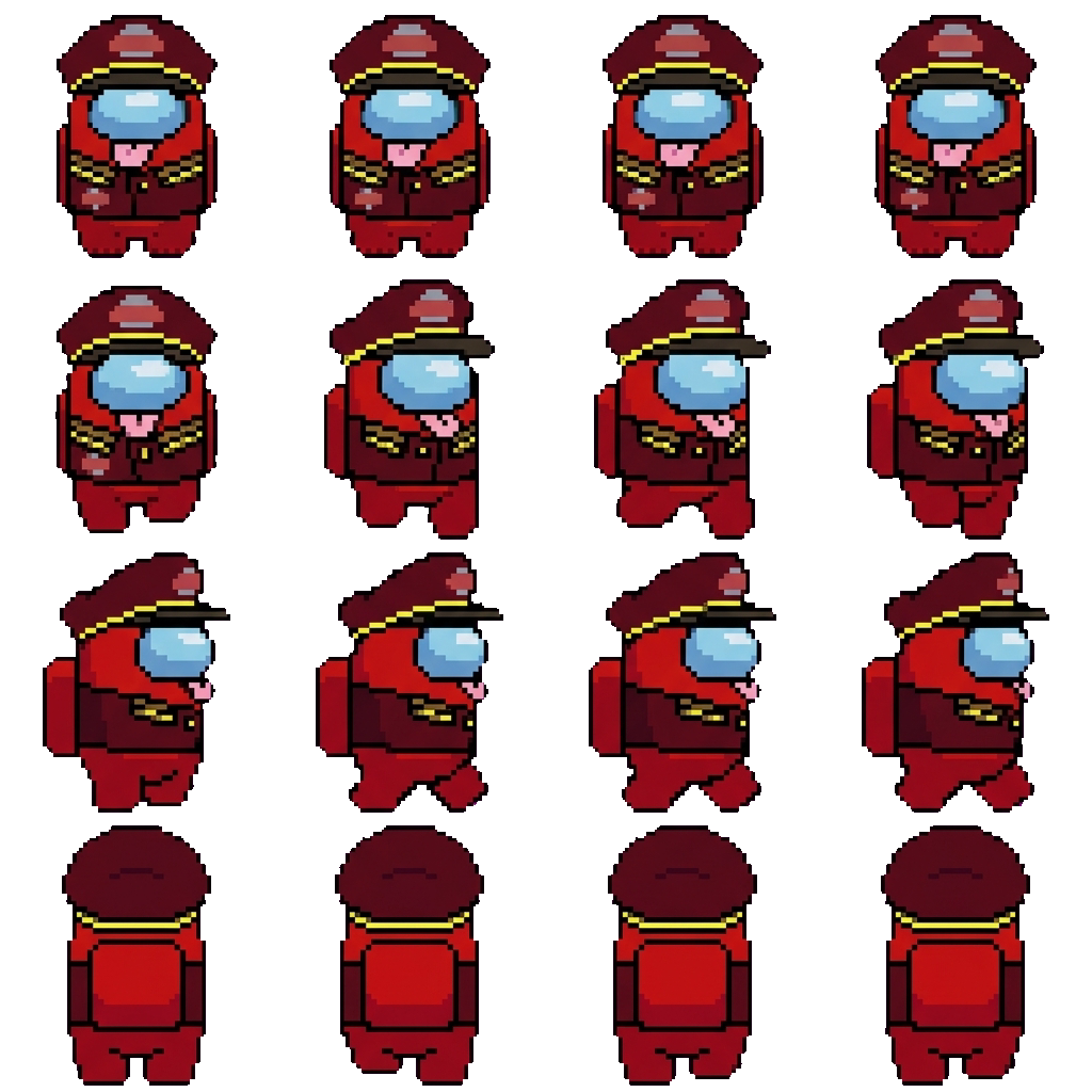 Rojo movement sprite