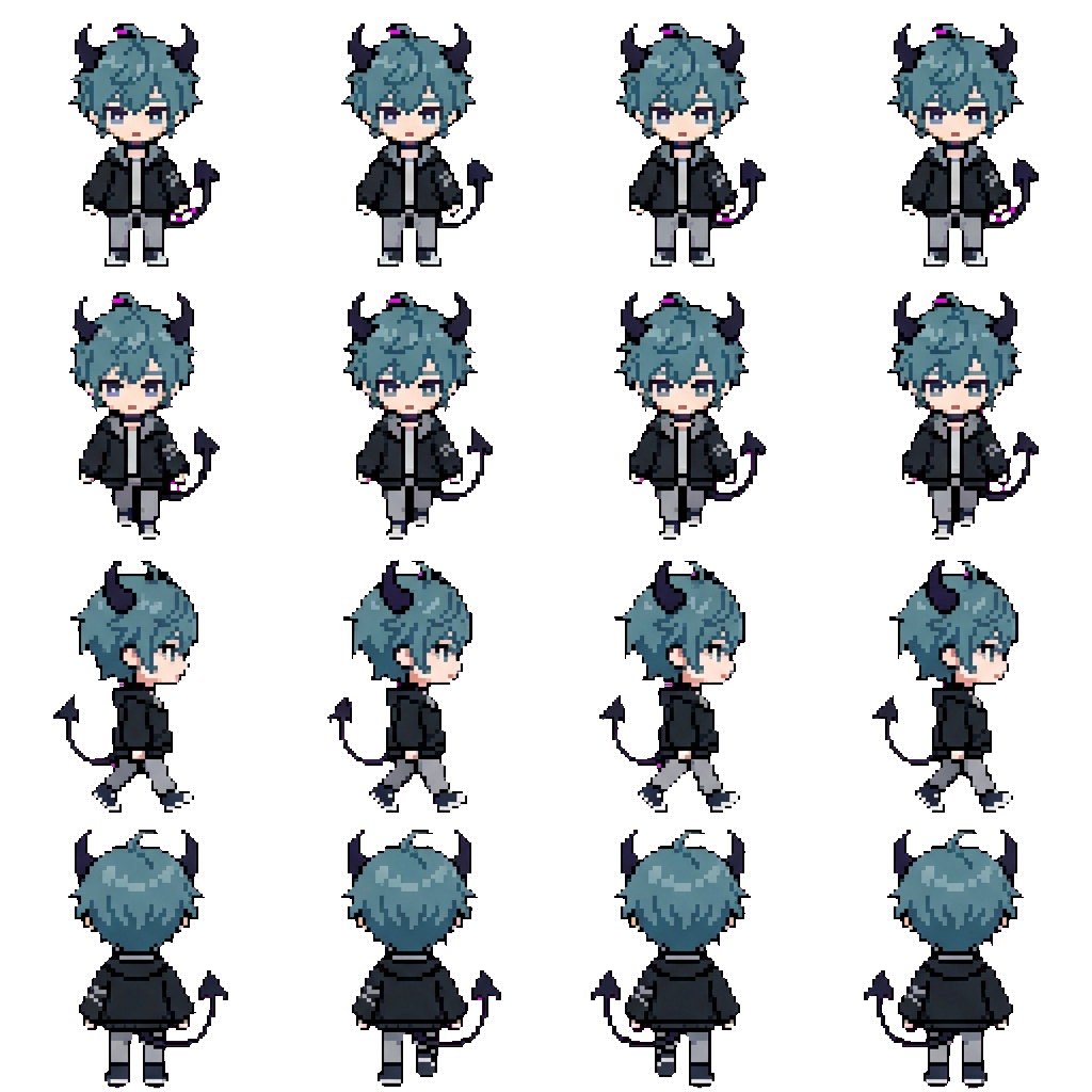 Lot movement sprite