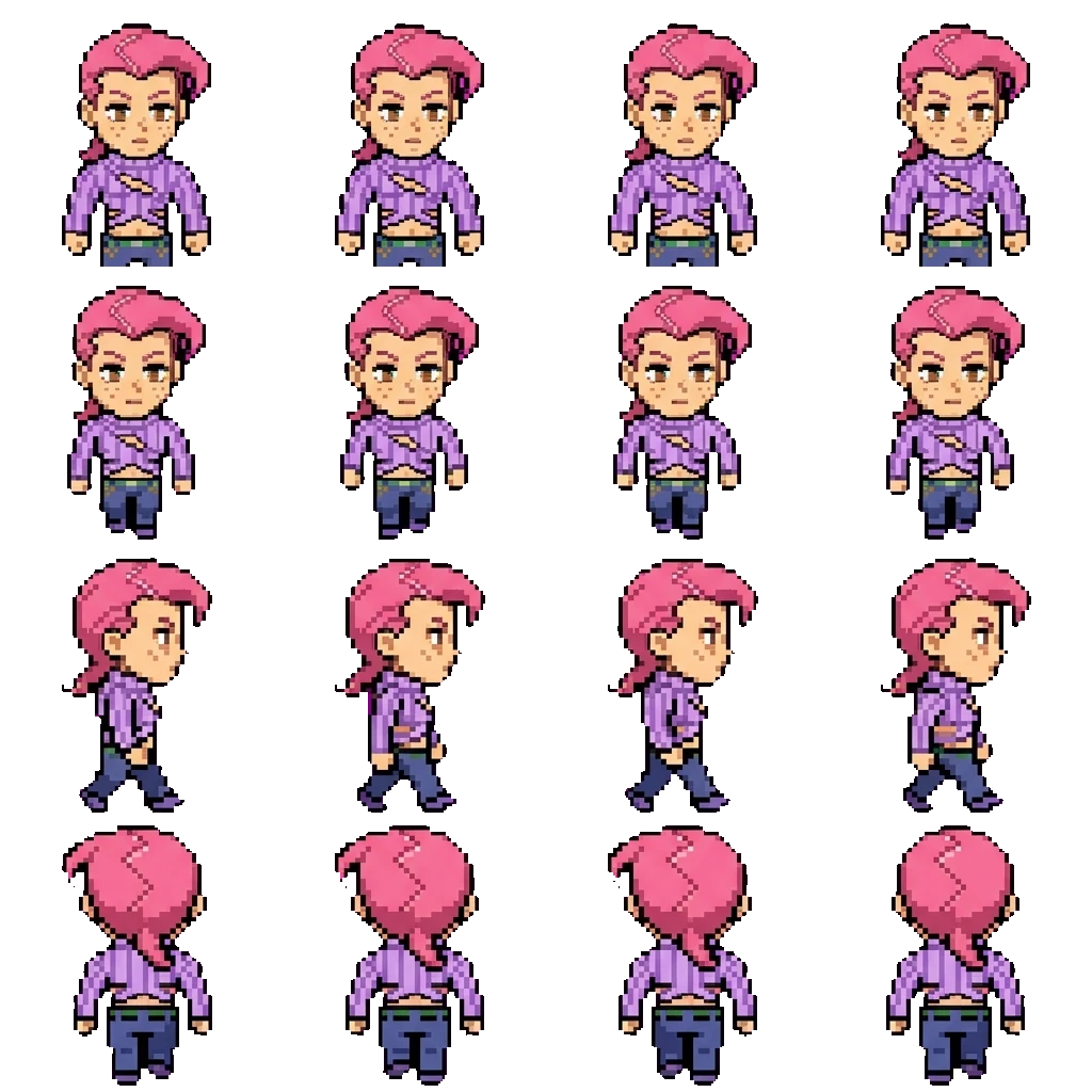 Doppio vinegar movement sprite