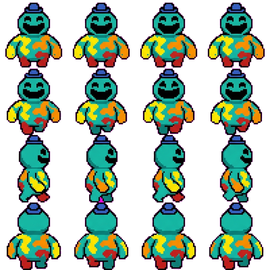 Doey The Doughman movement sprite