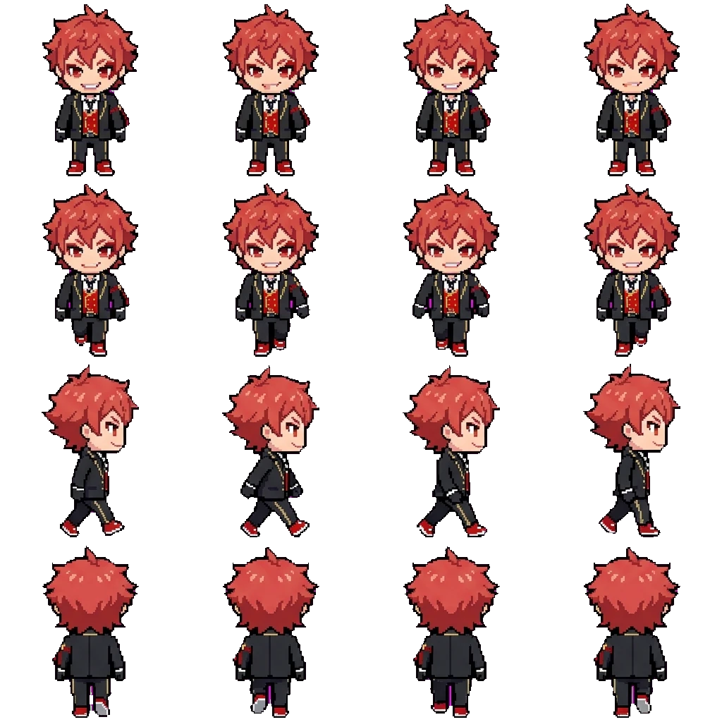 Ace Trappola movement sprite