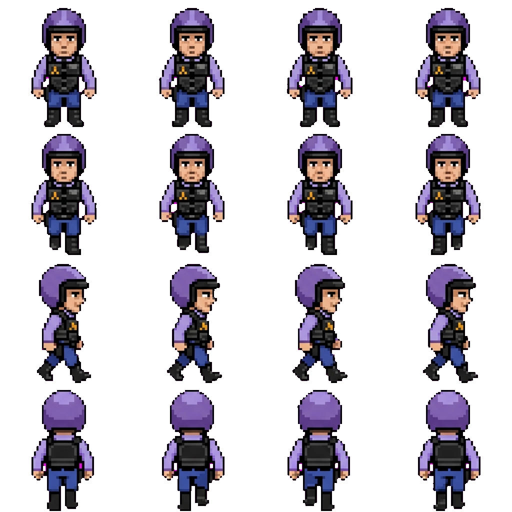 Barney Calhoun movement sprite