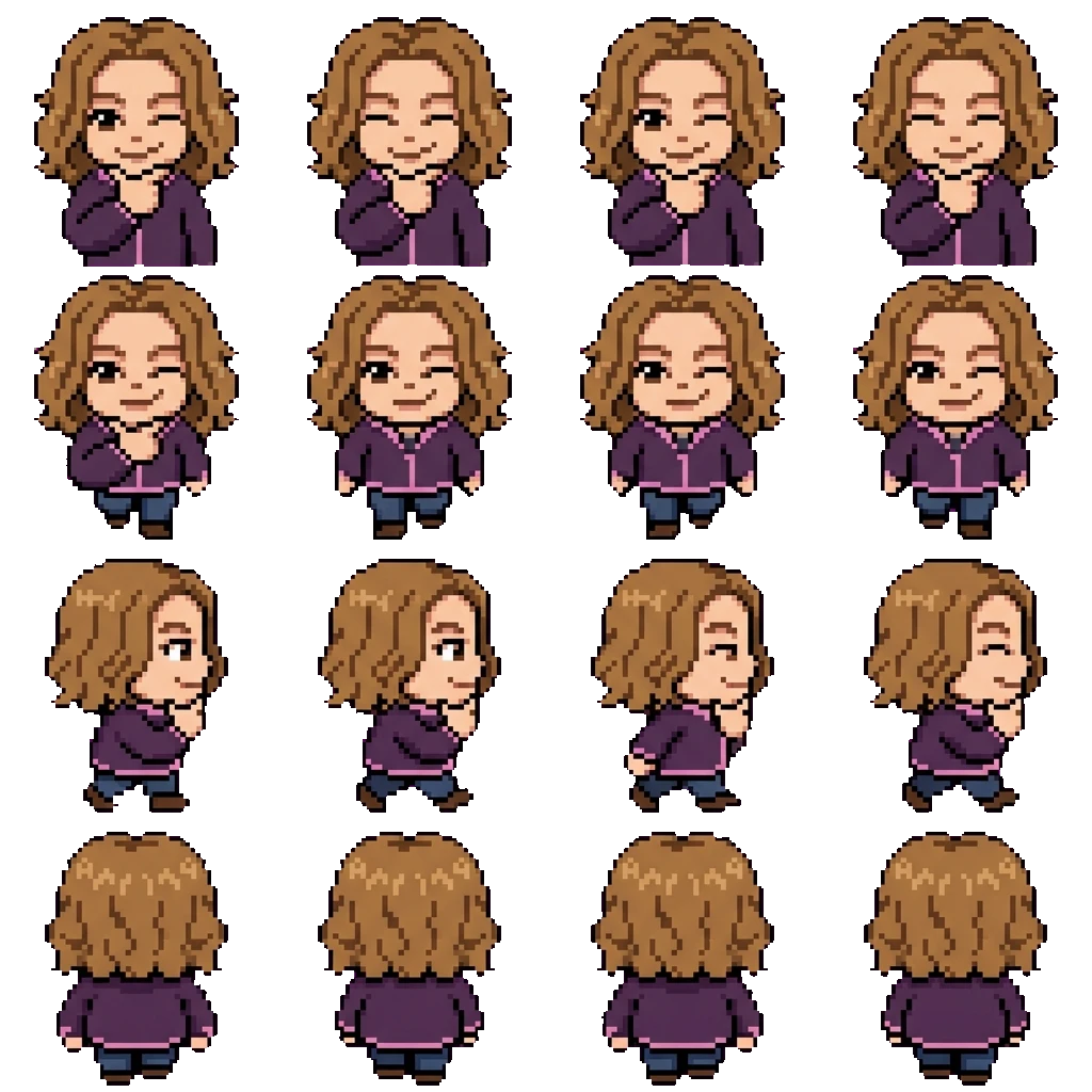 The Hot Dumb Ailbhe movement sprite