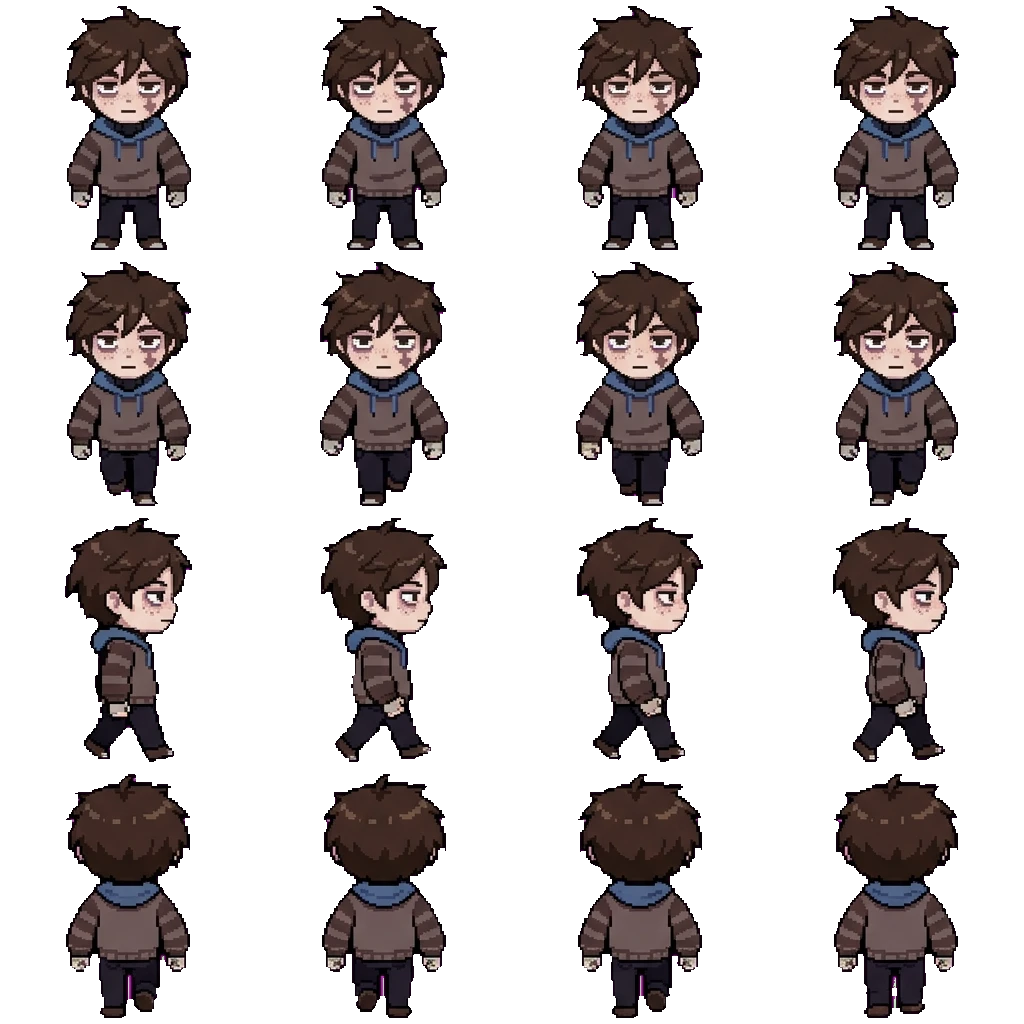 Toby movement sprite