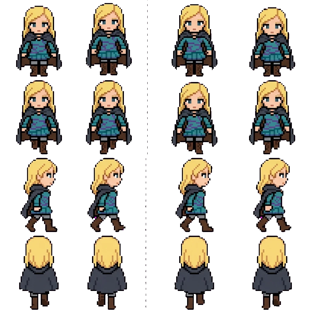 Sophie movement sprite