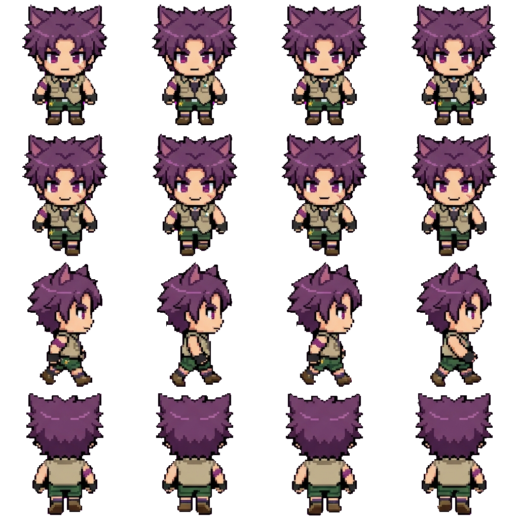 Yoichi Yukimura movement sprite