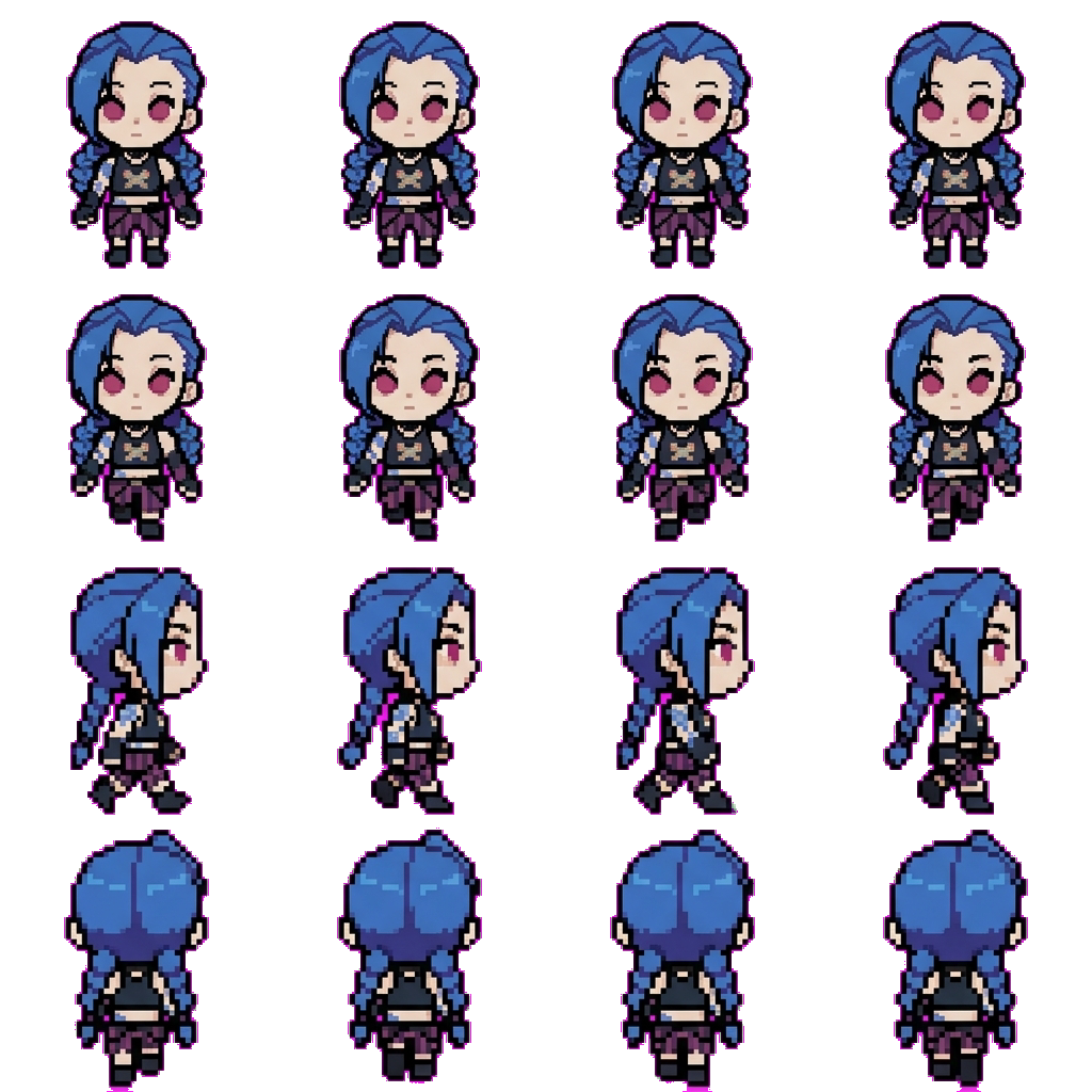 Jinx movement sprite