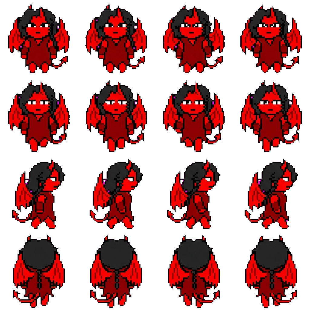 Luna movement sprite