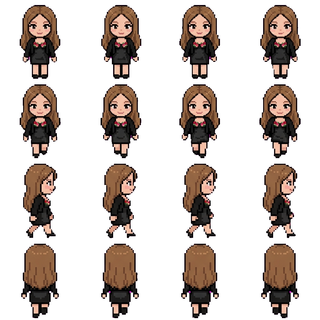 Princess Chelsea movement sprite