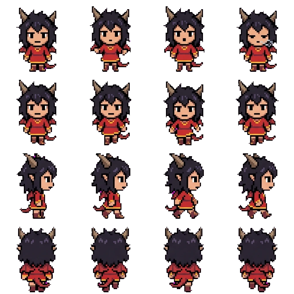 Samoika movement sprite