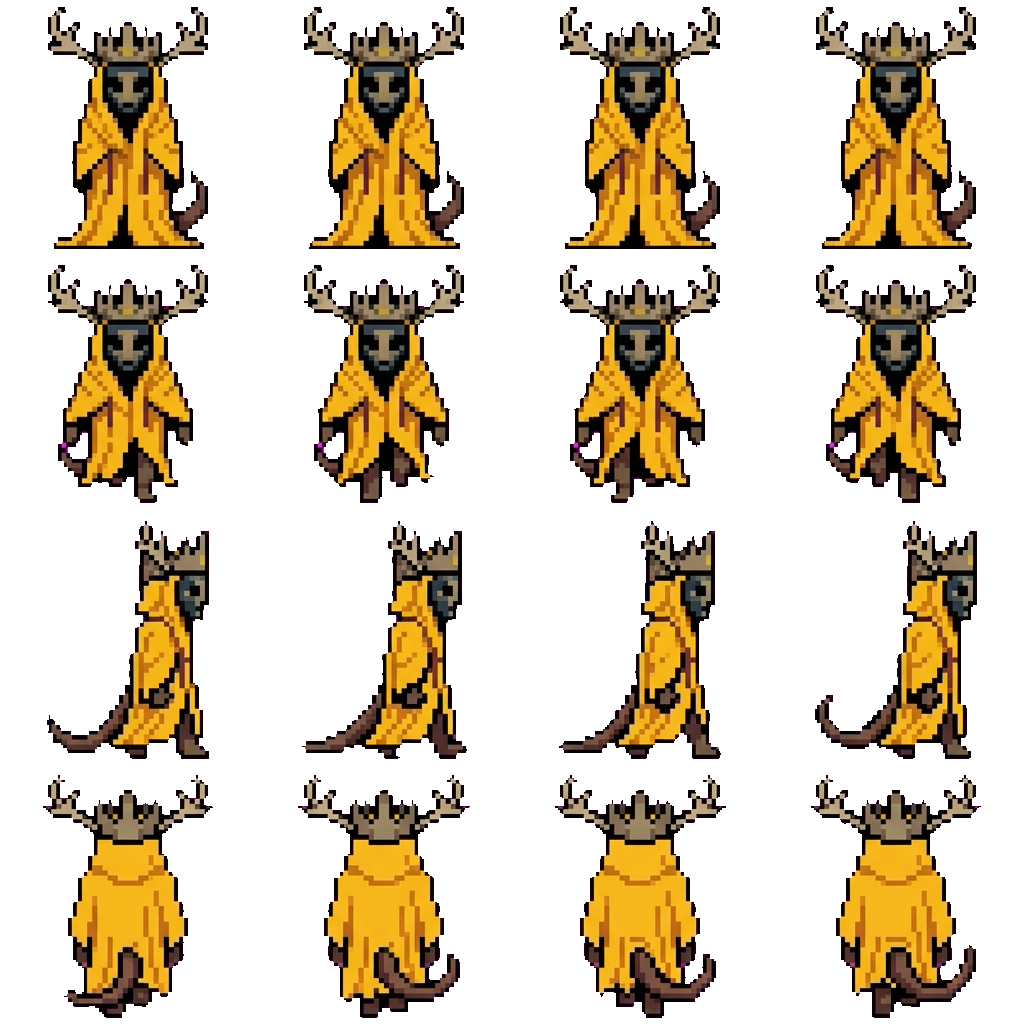 King in Yellow movement sprite