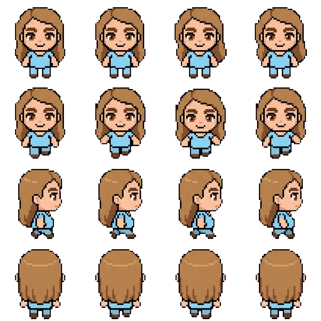 Amelia movement sprite