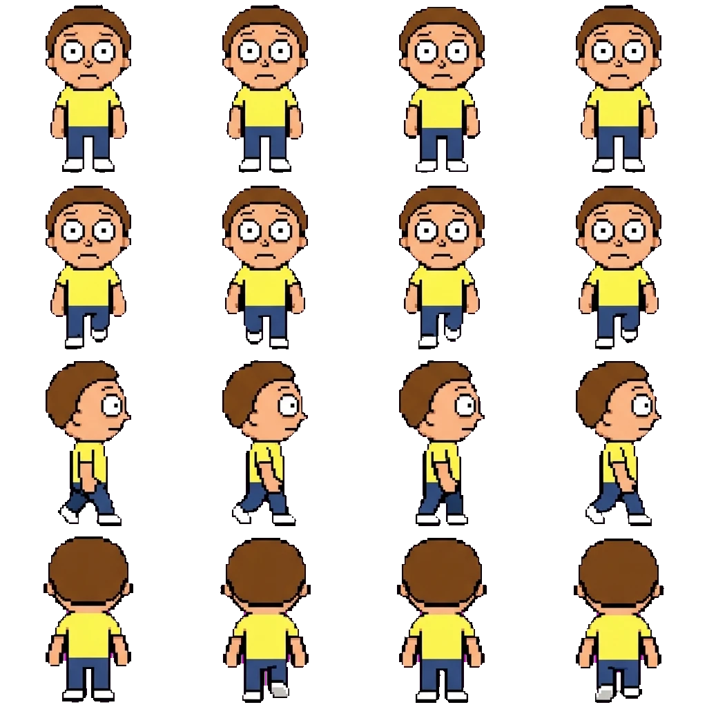 Morty movement sprite