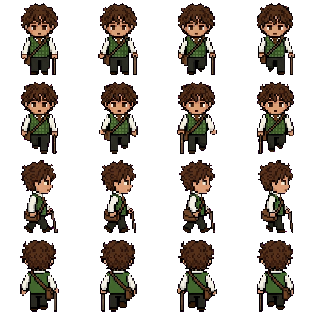 Remus lupin movement sprite