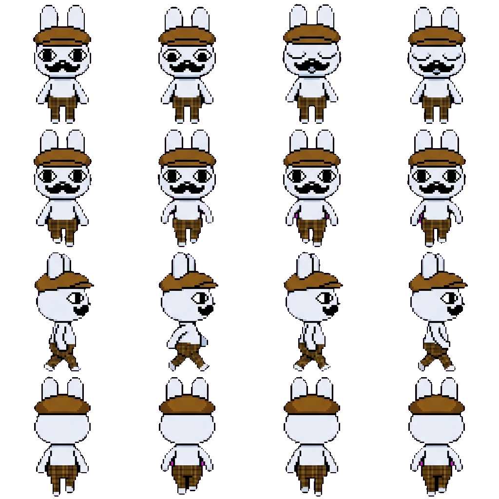 Barney movement sprite