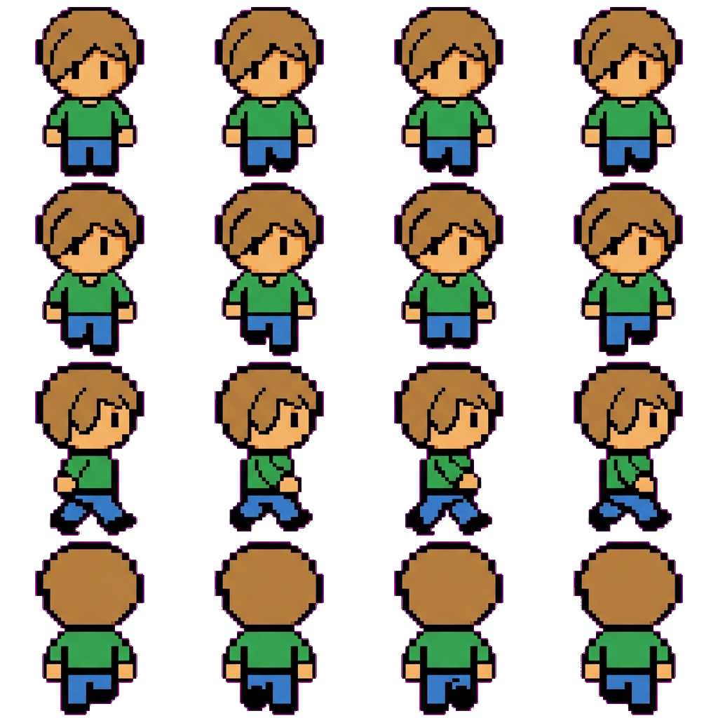 Dan Light movement sprite