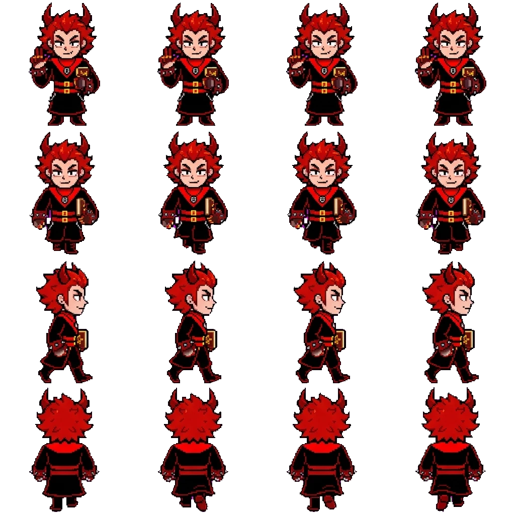 Cassandra movement sprite
