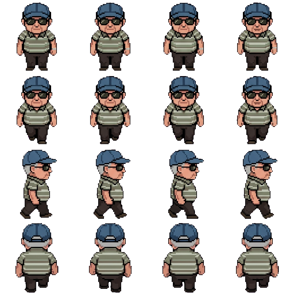 Papou movement sprite