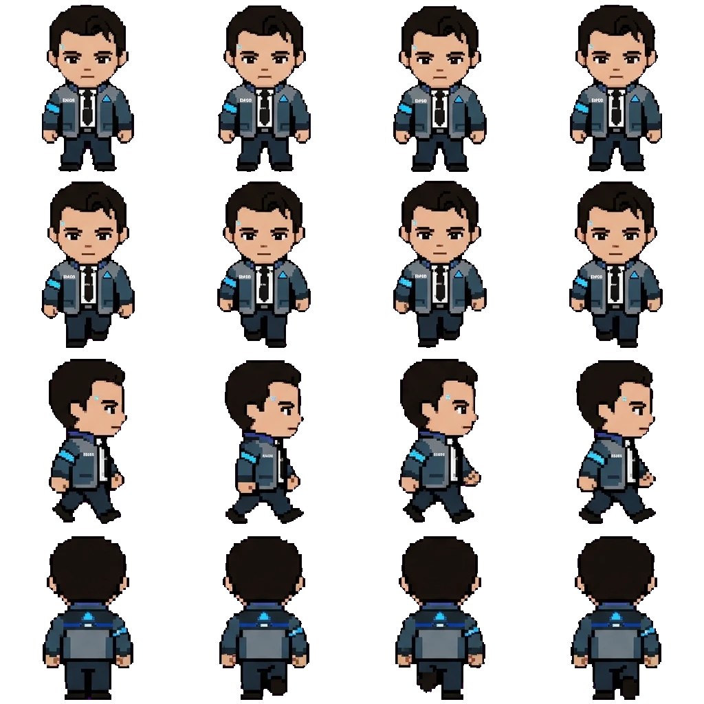 Connor movement sprite