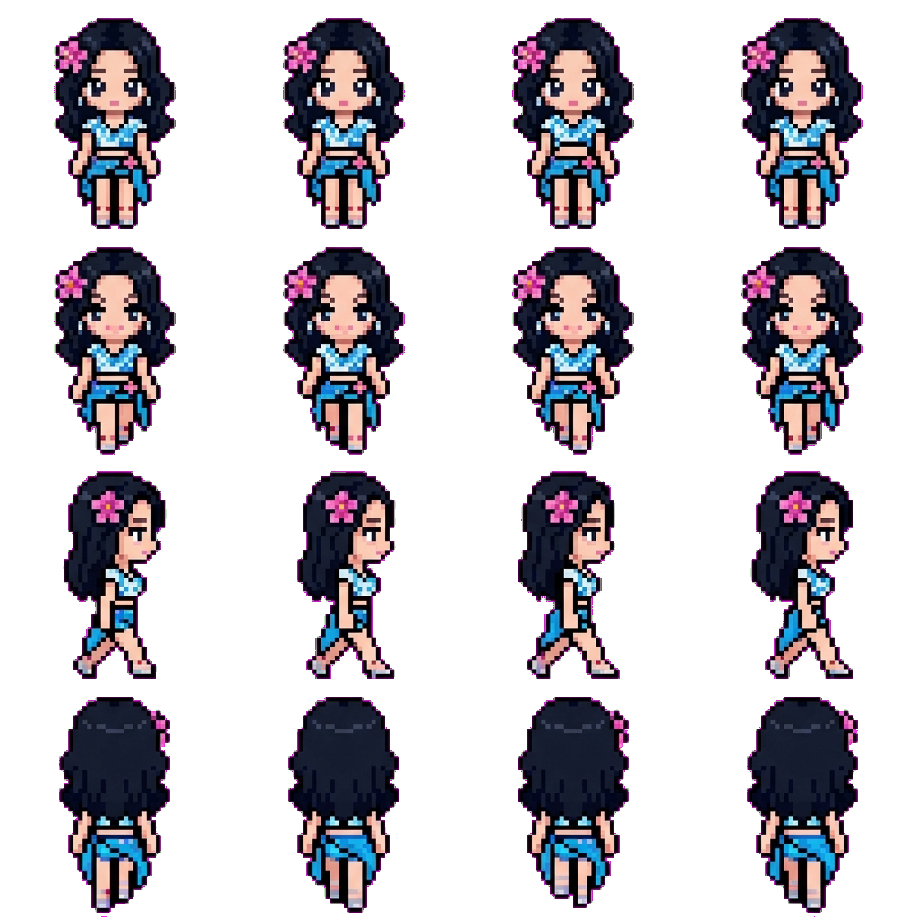 BIBI movement sprite