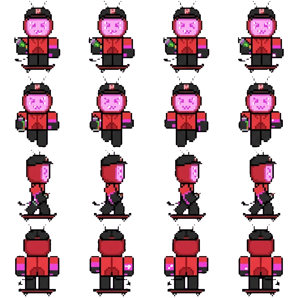 Veeronica movement sprite