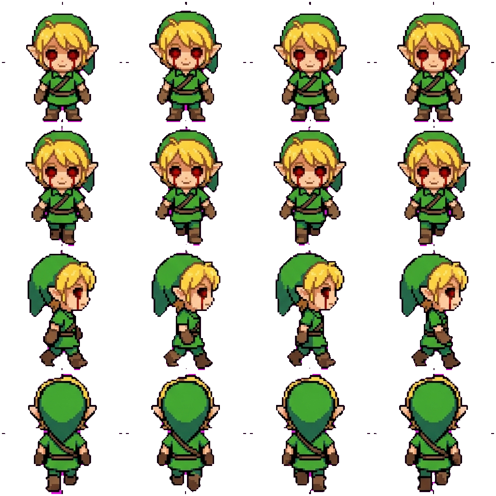 Ben drowned movement sprite