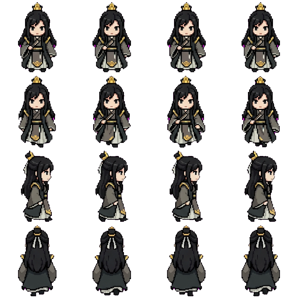 Nie Huaisang movement sprite