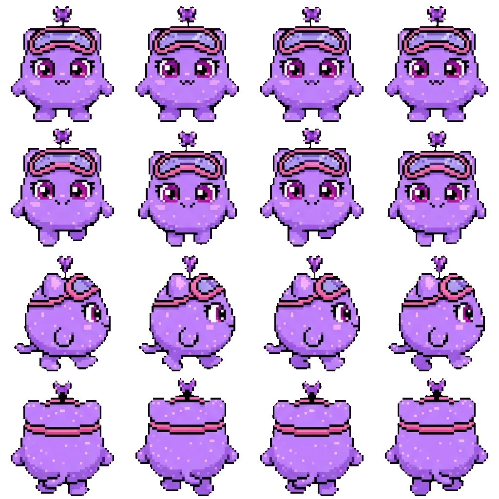 Purple Bijou movement sprite