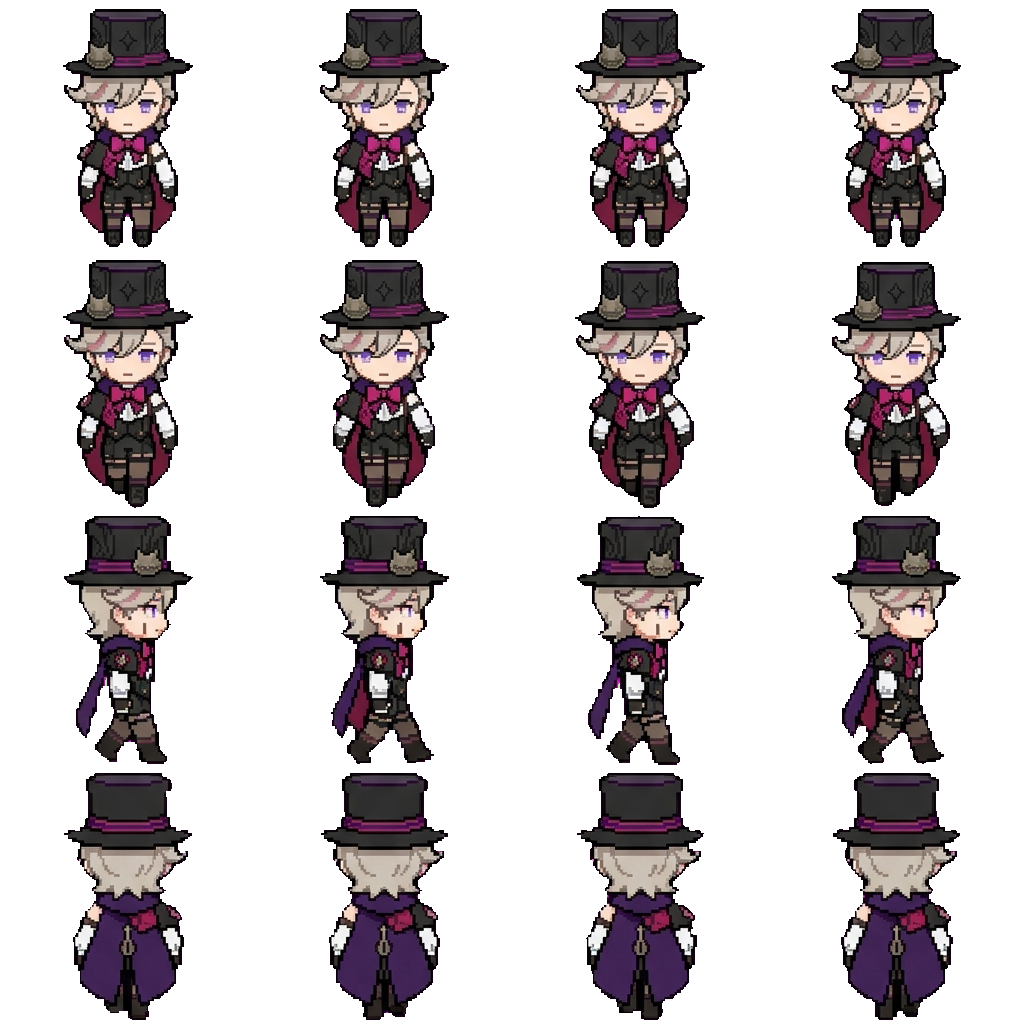 Lyney movement sprite