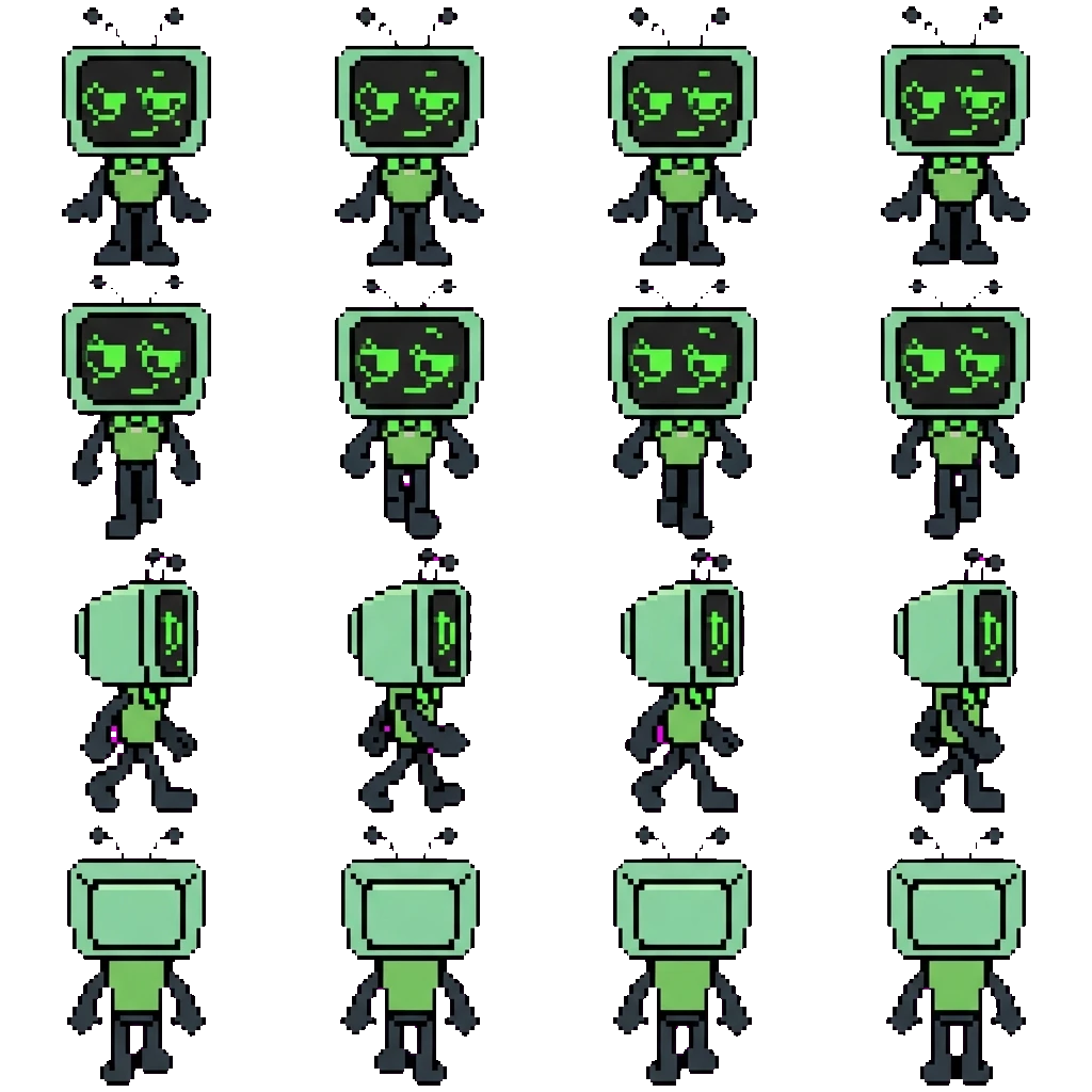 Vee movement sprite
