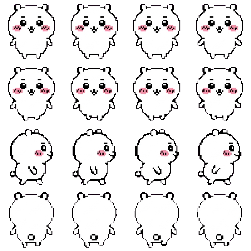 Chiikawa movement sprite