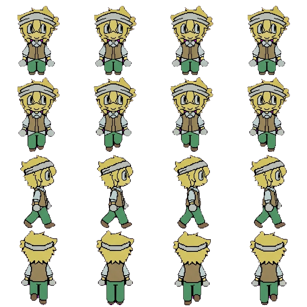 Delivery Guy movement sprite