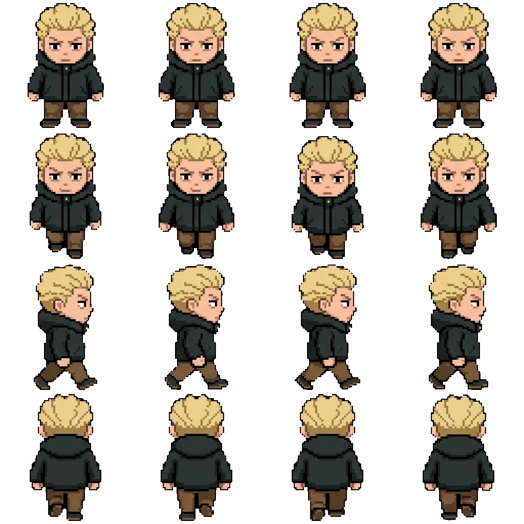 Kinji Hakari movement sprite
