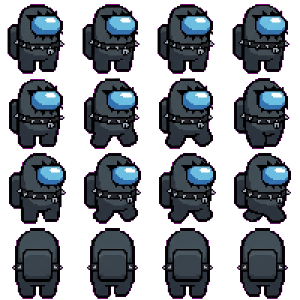 Black movement sprite