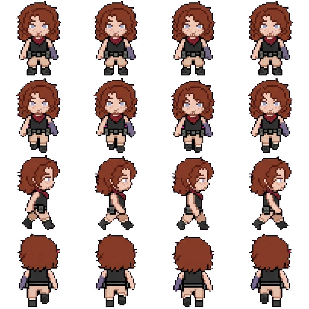 Roman movement sprite