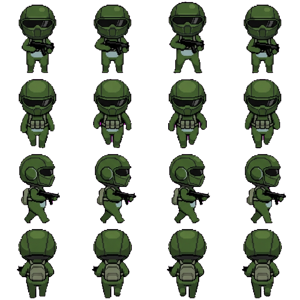Miles movement sprite