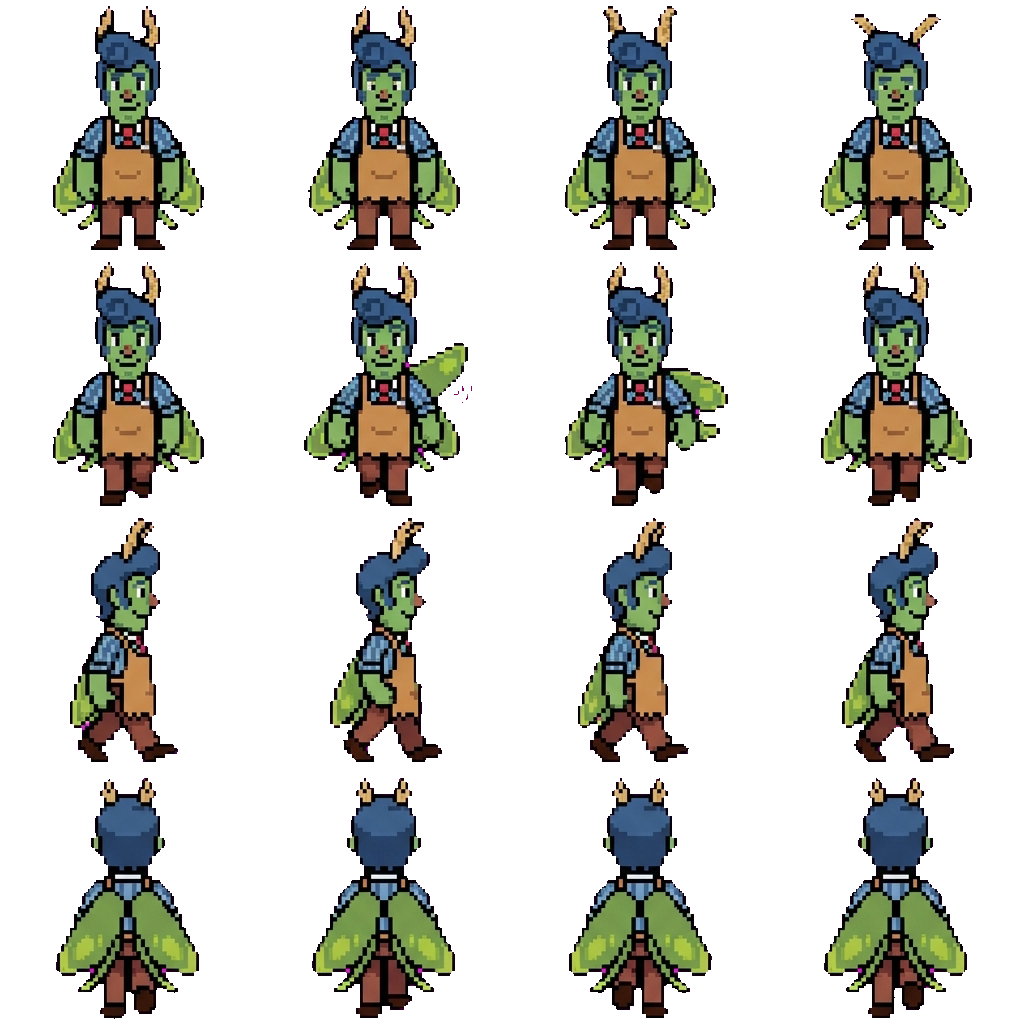 Howdy Piller movement sprite