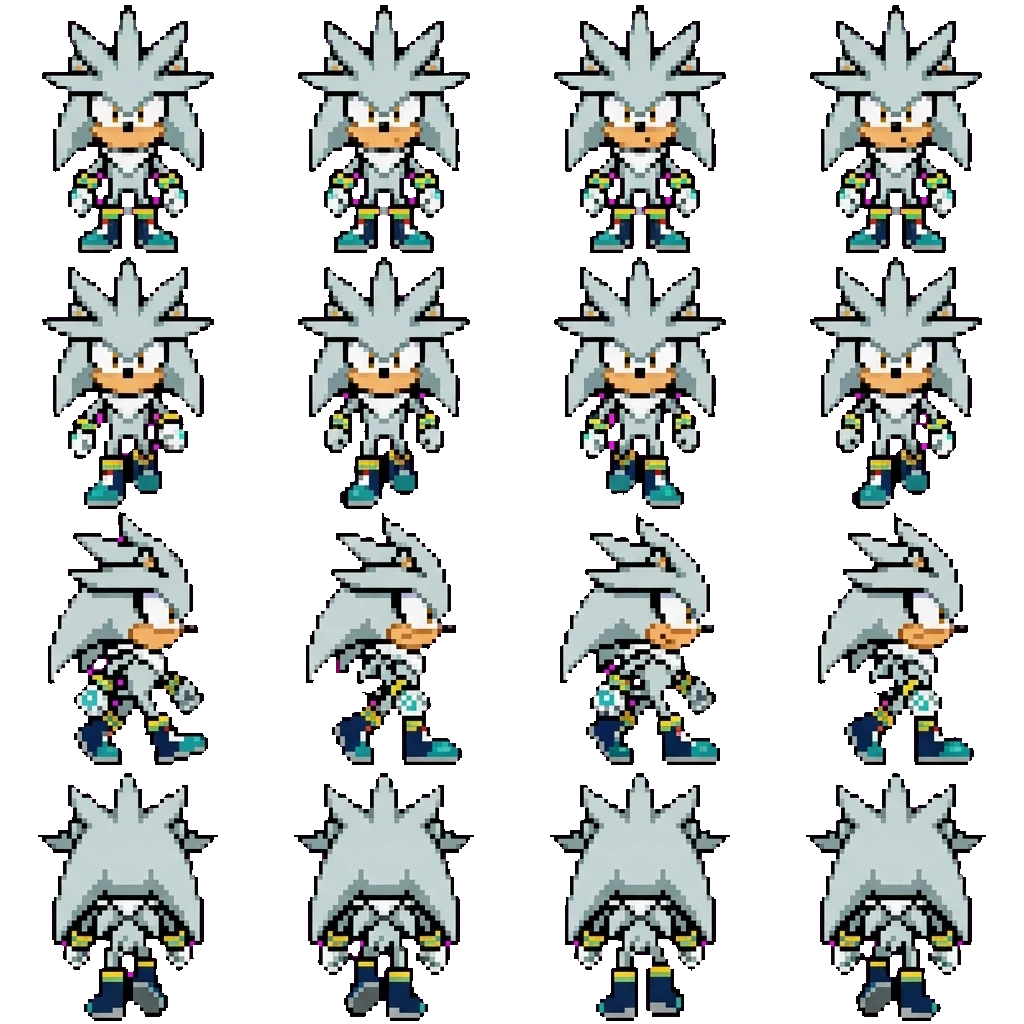 Silver movement sprite