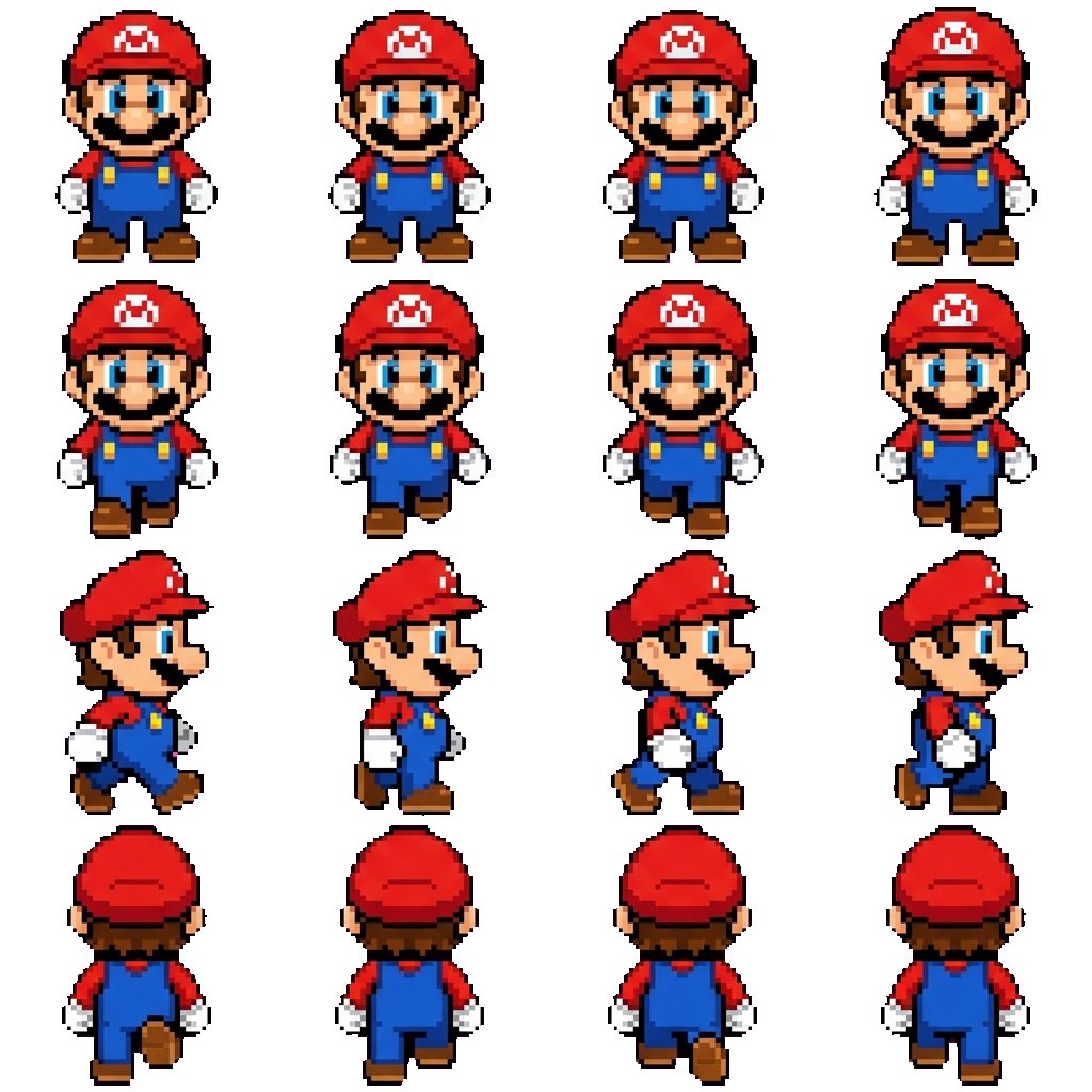 Mario movement sprite