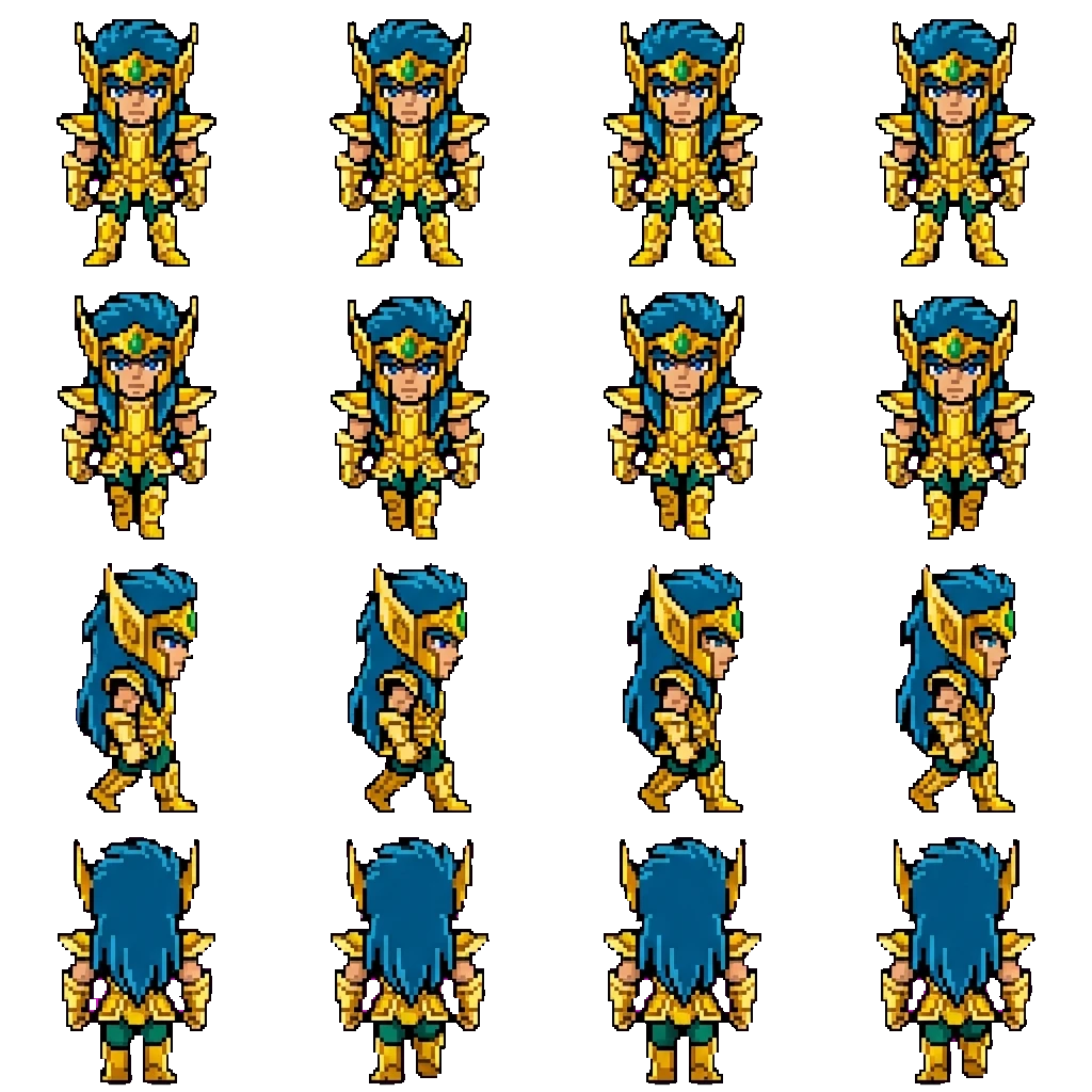Camus de acuario movement sprite