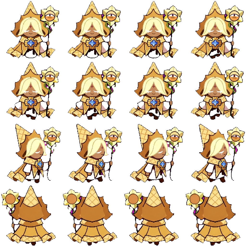 Pure Vanilla Cookie movement sprite