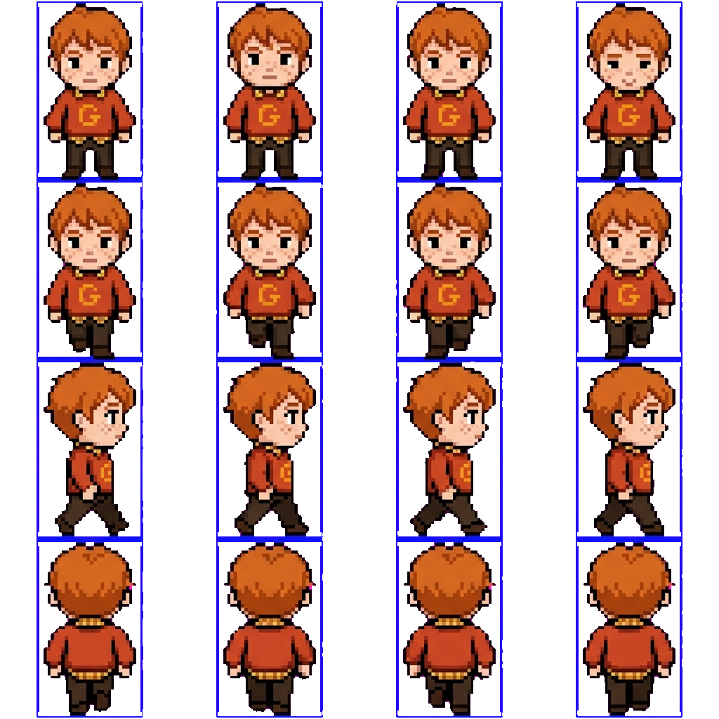 George movement sprite