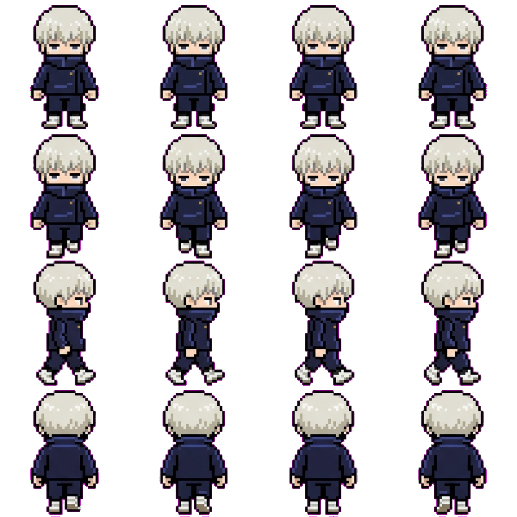 Toge Inumaki movement sprite