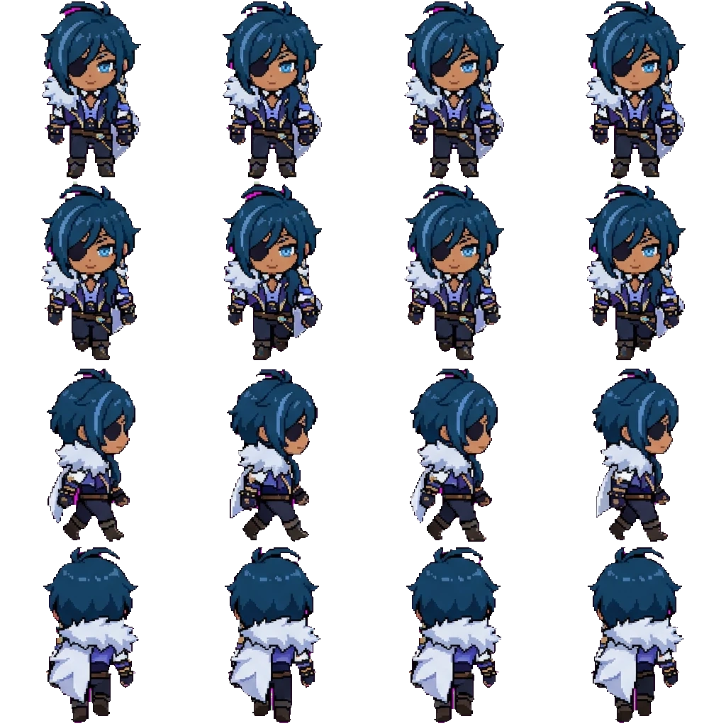 Kaeya movement sprite